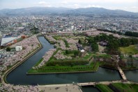 Goryokaku Fort in Hakodate (Hokkaido)