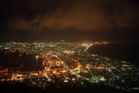 Night view from Mount Hakodate