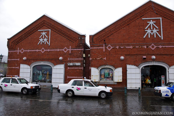 Hakodate City red brick warehouses