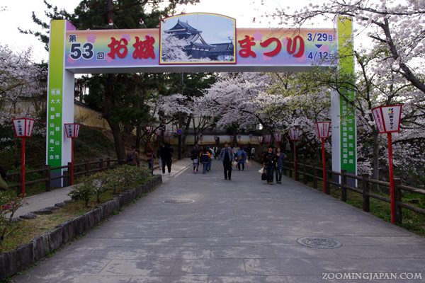 Spring Festival at Koriyama Castle in Nara