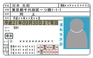 Japanese driver's license