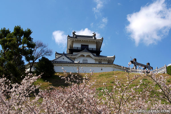 Kakegawa Castle in Shizuoka Prefecture